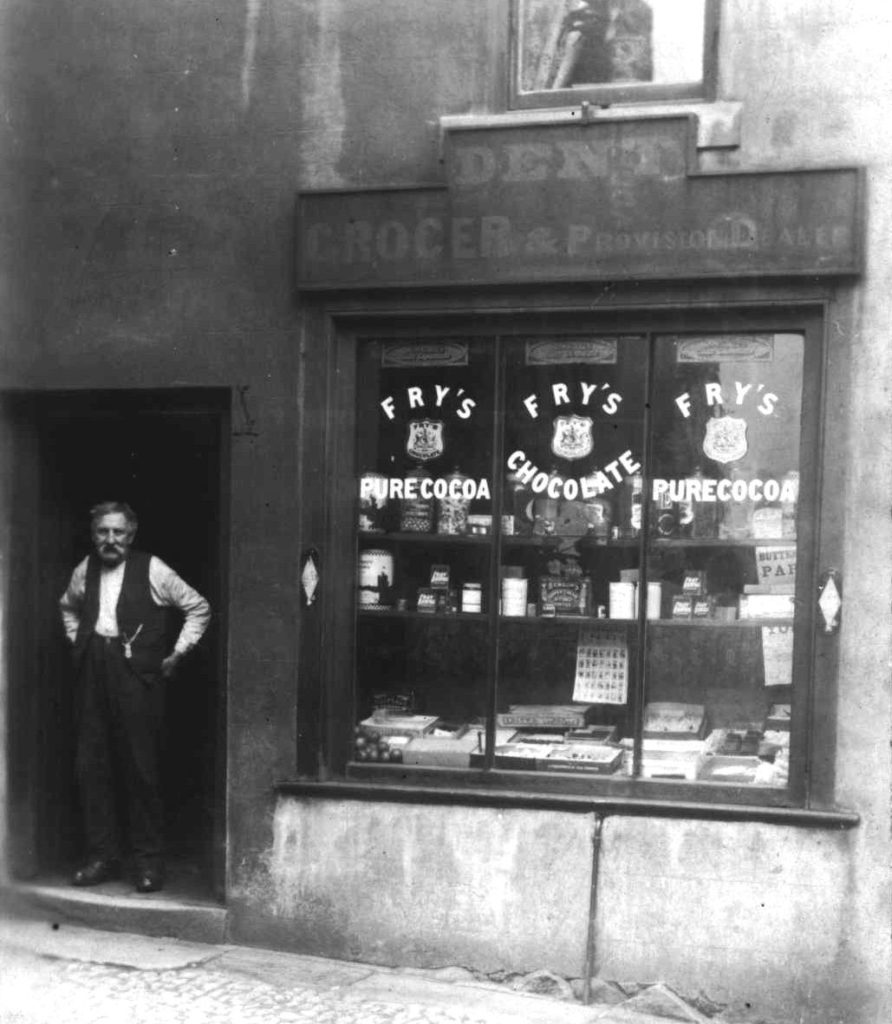 James Dent and shop, c 1926
